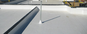 Metal roof installation